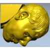 3D модель головы мальчика в формате STL для ЧПУ - Очаровашка