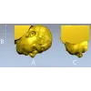 3D модель головы мальчика в формате STL для ЧПУ - Очаровашка