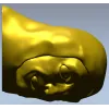 Очаровашка - 3D модель головы ребёнка для ЧПУ (STL)