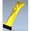 Нимфа в полёте - 3D модель STL для ЧПУ