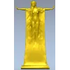 Парящая девушка - 3D модель STL для ЧПУ