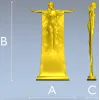 Парящая девушка - 3D модель STL для ЧПУ