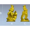 Пират в развевающемся плаще - 3D модель STL для ЧПУ
