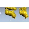 Поросёнок с бочонком - 3D модель STL для ЧПУ
