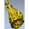 Принцесса в бальном платье - 3D модель (.stl) для ЧПУ