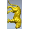Пума - детализированная 3D модель STL для ЧПУ