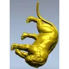 Пума - детализированная 3D модель STL для ЧПУ