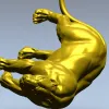 Пума - детализированная 3D модель STL для ЧПУ