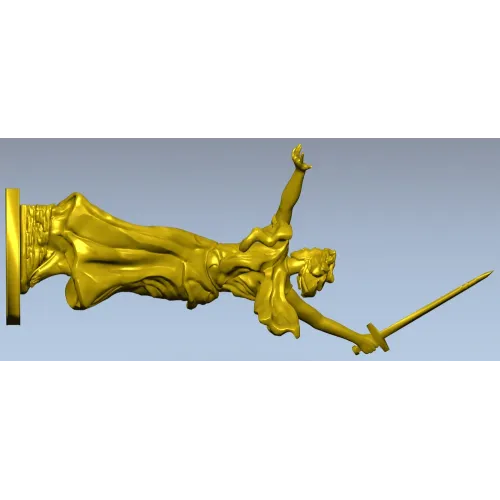 Родина-мать зовёт - 3D модель в формате STL для ЧПУ