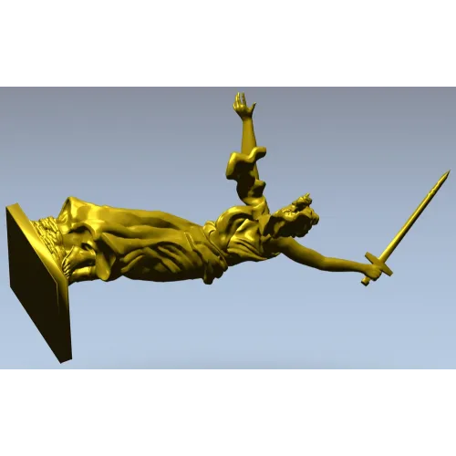 Родина-мать зовёт - 3D модель в формате STL для ЧПУ
