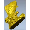 Взлетающий карп - 3D модель в формате STL для ЧПУ