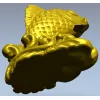Взлетающий карп - 3D модель в формате STL для ЧПУ