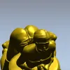 Эротическая скульптура женщины на подушке - 3D модель STL для ЧПУ