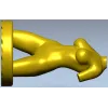 3D модель торса женщины в формате STL для ЧПУ
