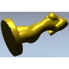 3D модель торса женщины в формате STL для ЧПУ