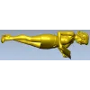 Преподавательница с книгой - 3D модель (STL) для ЧПУ