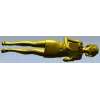 Преподавательница с книгой - 3D модель (STL) для ЧПУ