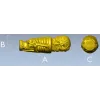 Декоративная рукоять "Скелетный стержень" - STL для ЧПУ