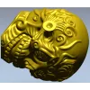 3D модель декоративного черепа для ЧПУ в формате STL