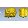 3D модель декоративного черепа для ЧПУ в формате STL