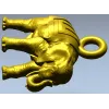 Слон-амулет в формате STL для ЧПУ - детализированная 3D модель
