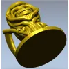 Whimsical Grim Reaper STL Model for CNC