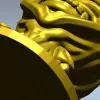 Whimsical Grim Reaper STL Model for CNC