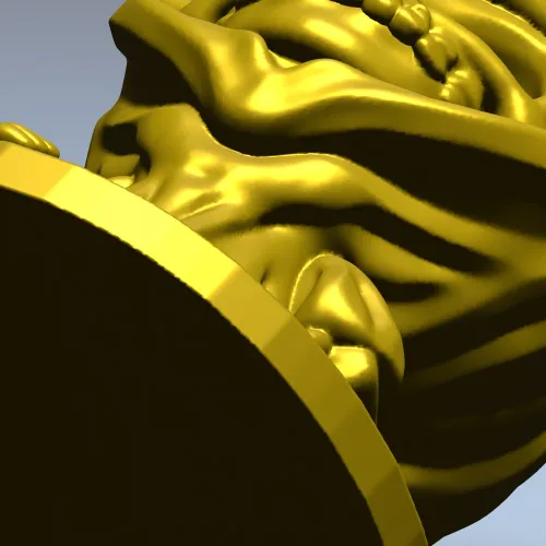 Whimsical Grim Reaper STL Model for CNC
