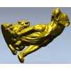 3D модель собаки с щенками в формате STL для ЧПУ