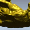 3D модель собаки с щенками в формате STL для ЧПУ