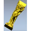 3D модель STL - Нимфа для фрезерной резьбы на ЧПУ
