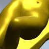 3D модель STL - Нимфа для фрезерной резьбы на ЧПУ