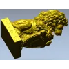 Статуэтка льва со щитом - 3D модель STL для ЧПУ