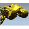 Спящая нимфа - 3D модель головы с драпировкой в формате STL