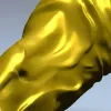 Female Caryatid Column 3D Model for CNC Milling STL