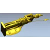 STL модель статуэтки "Стражница со списом" для ЧПУ