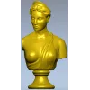 Бюст в античном стиле - 3D модель STL для ЧПУ