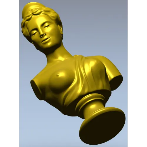 Бюст в античном стиле - 3D модель STL для ЧПУ