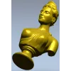 Бюст в античном стиле - 3D модель STL для ЧПУ