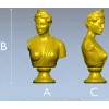 Бюст в античном стиле - 3D модель STL для ЧПУ