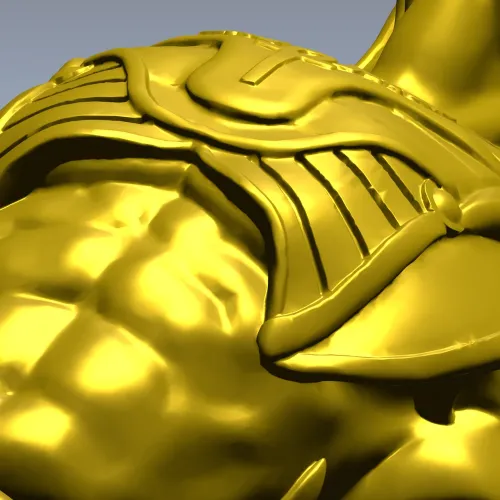 Бюст Анубиса - 3D модель в формате STL для ЧПУ