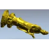 Detailed Religious Statuette 3D Model STL for CNC Milling