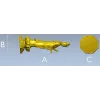 Detailed Religious Statuette 3D Model STL for CNC Milling