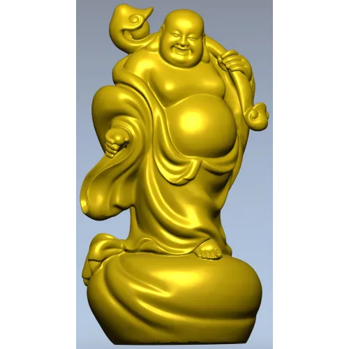 3D модель Хотей на мешке - STL для ЧПУ резьбы