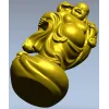 3D модель Хотей на мешке - STL для ЧПУ резьбы