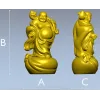3D модель Хотей на мешке - STL для ЧПУ резьбы