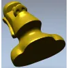 3D модель моаи - бюст в формате STL для ЧПУ