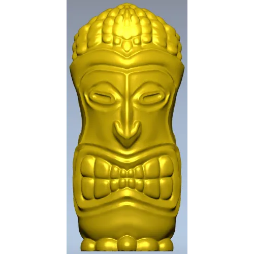 STL модель "Идол Тики" - 3D модель stl для ЧПУ