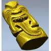 Tiki Statuette STL Model for CNC Milling