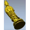 Spiritual Serenity Statue 3D STL Model for CNC